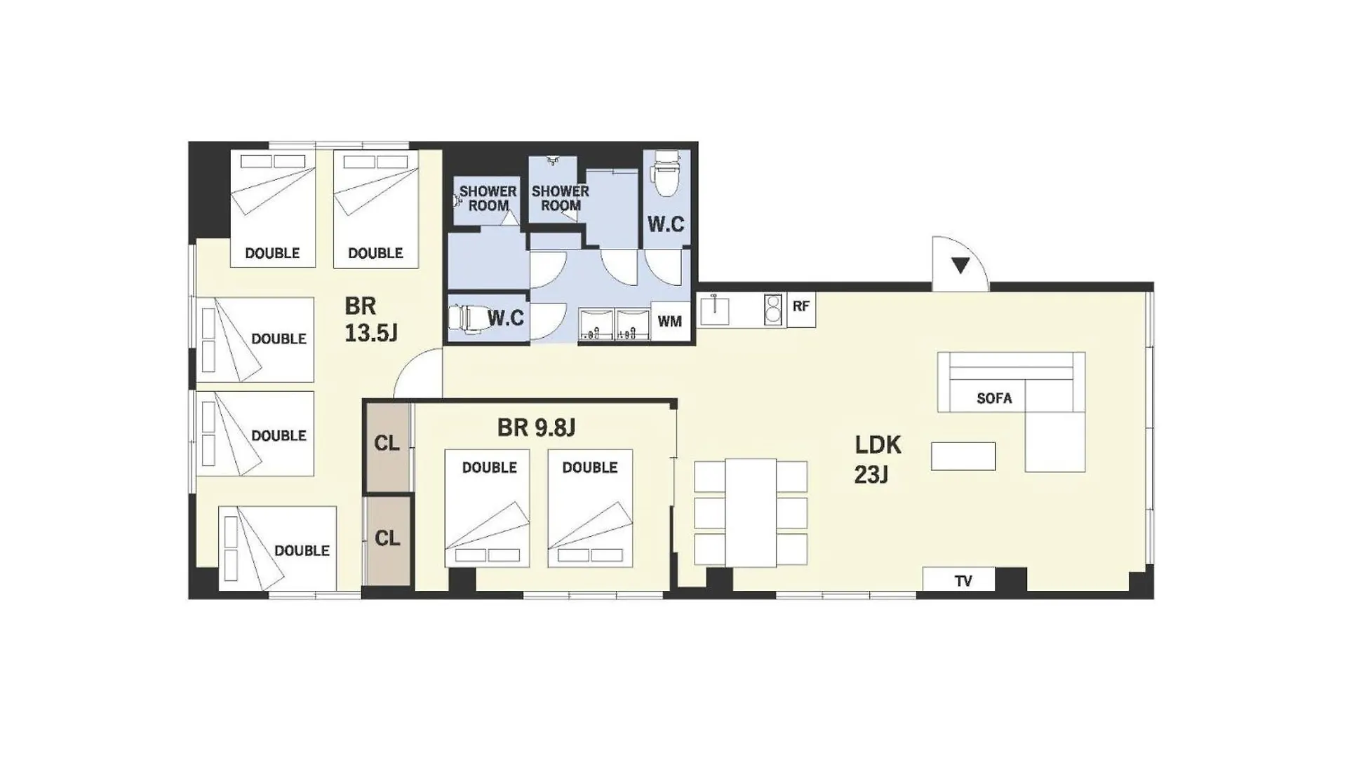 Lägenhet Inove Villa Osaka - Vacation Stay 87350V